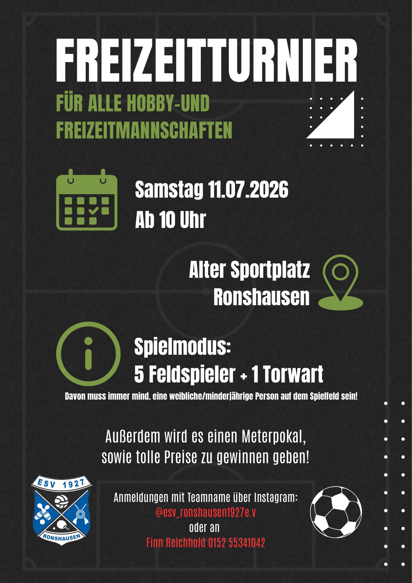Freizeitturnier des ESV Ronshausen 2026